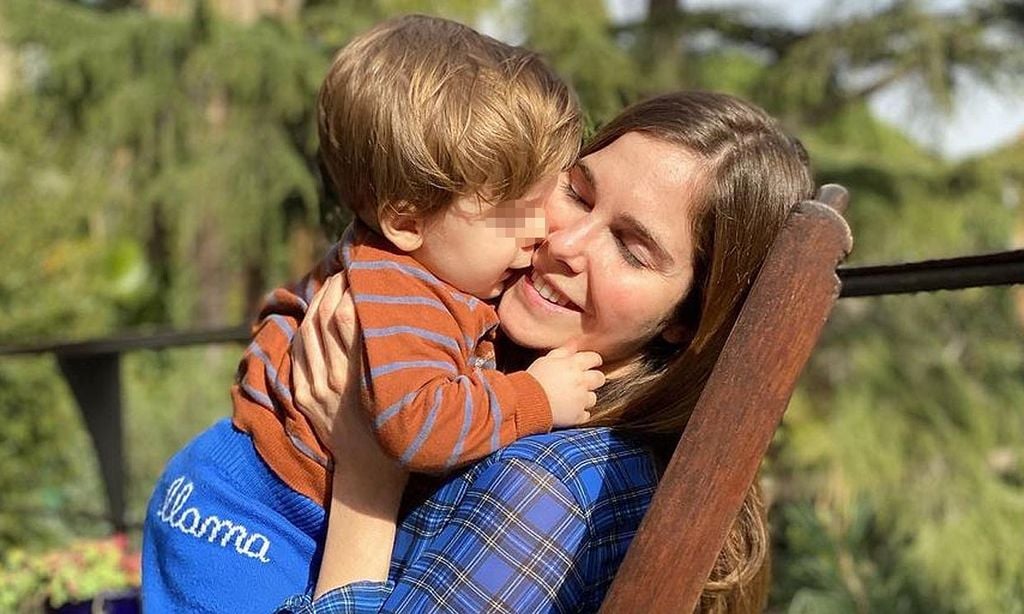 Natalia Sánchez, una mamá orgullosa de los primeros pasos de su hijo (con celebración incluida)