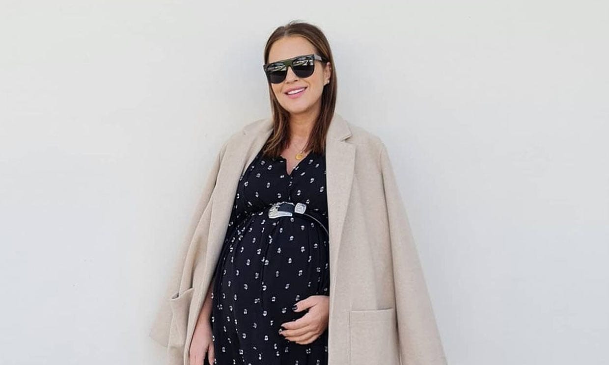 Paula Echevarría se ejercita con disciplina férrea a los (casi) 9 meses de embarazo