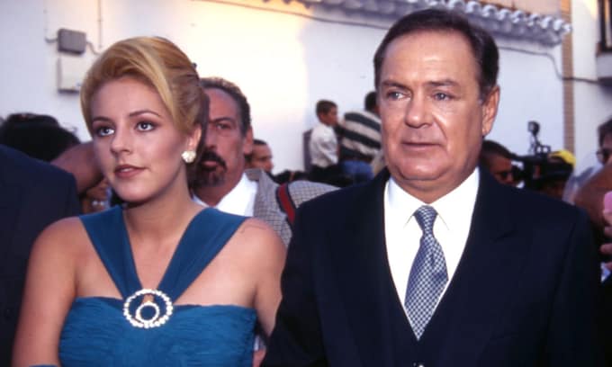 Rocío Carrasco con su padre Pedro Carrasco