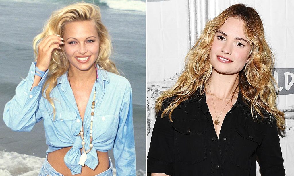 Lily James interpretará a Pamela Anderson en una miniserie sobre su relación con Tommy Lee