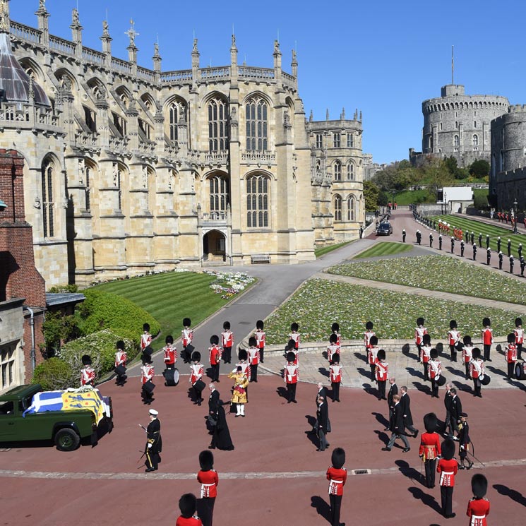 Estos son los cuerpos militares que han rendido homenaje a Felipe de Edimburgo