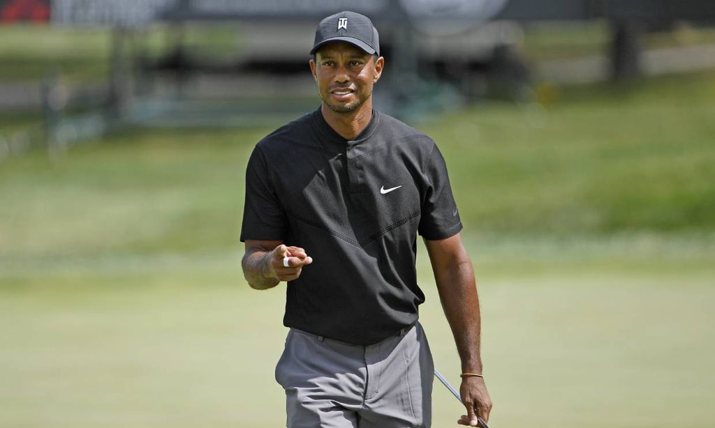 La primera fotografía de Tiger Woods tras su grave accidente de tráfico