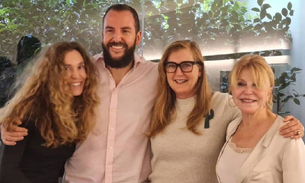 El reencuentro de Borja Thyssen, Blanca Cuesta y la Baronesa con Francesca Thyssen