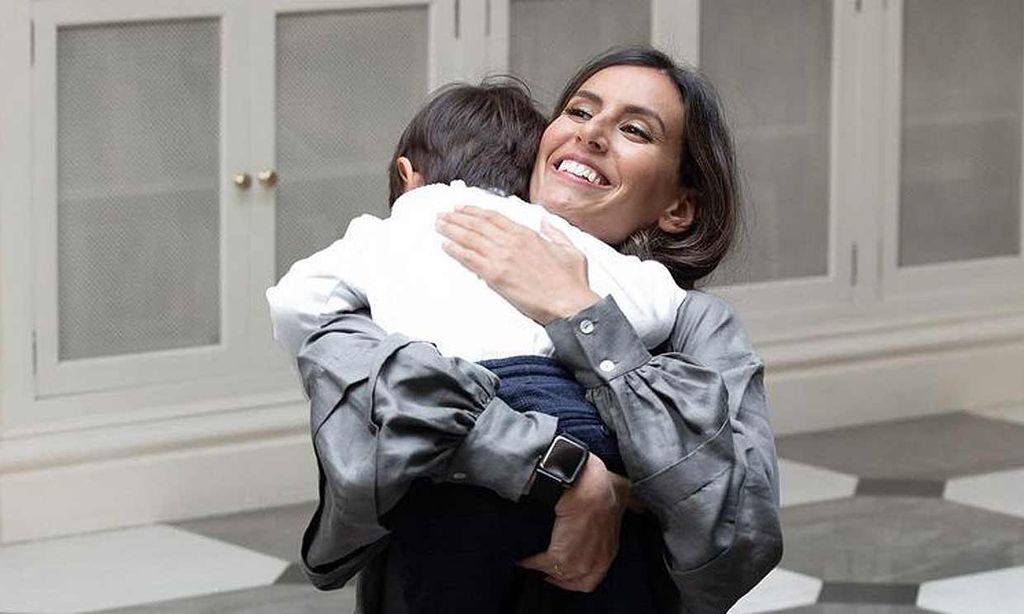 Ana Boyer comparte uno de los momentos más tiernos con su hijo Miguel