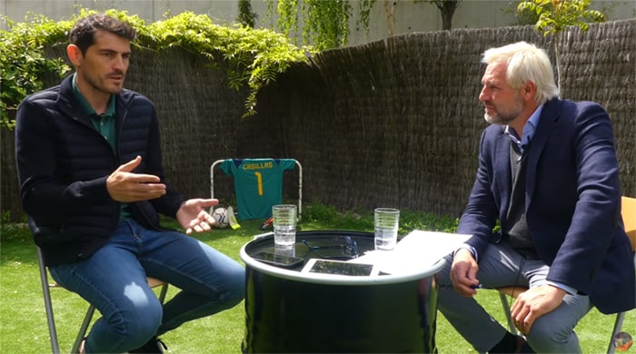 Santiago Cañizares entrevista a Iker Casillas