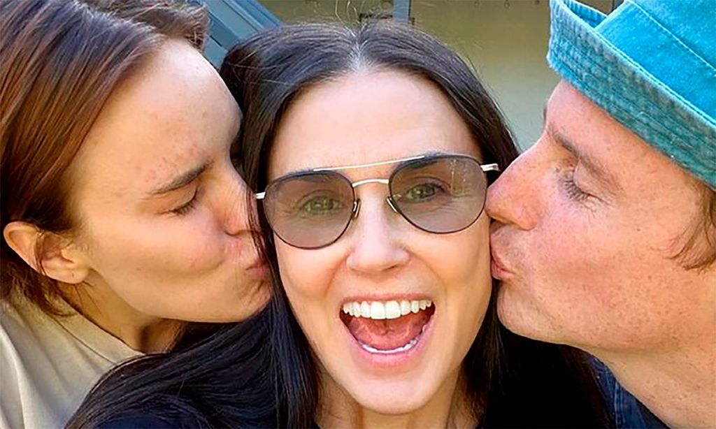 Así se enteró Demi Moore de que su hija se había comprometido