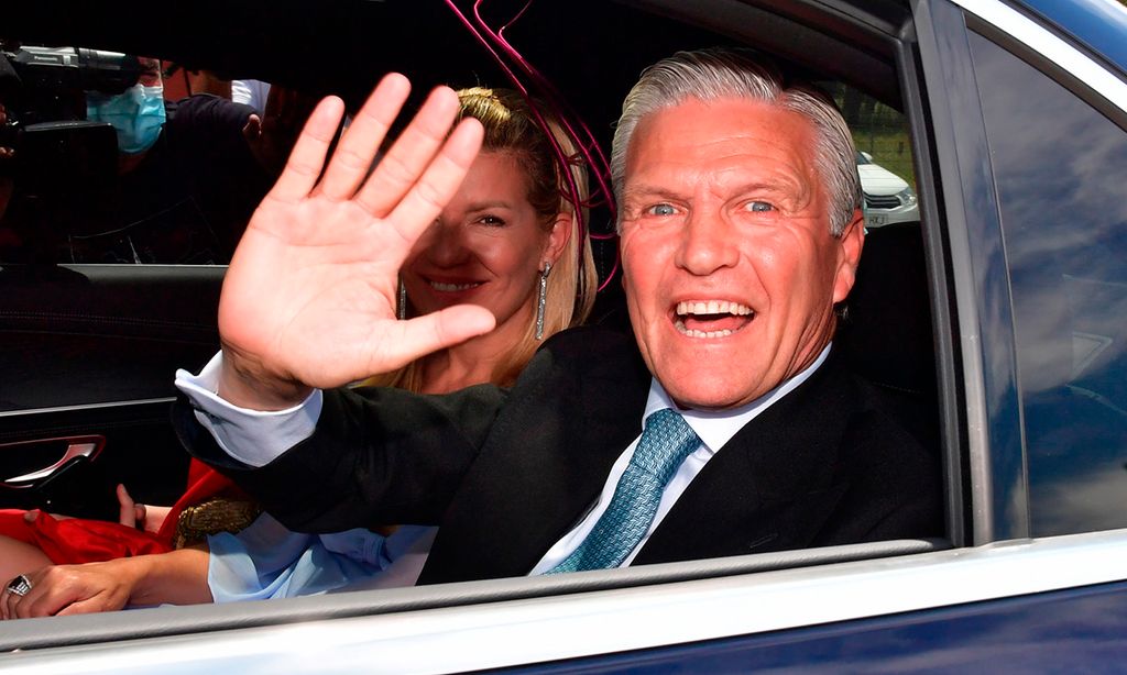 Primeras palabras de Juan Antonio Ruiz 'Espartaco' y Patricia Rato tras la boda de su hija Alejandra