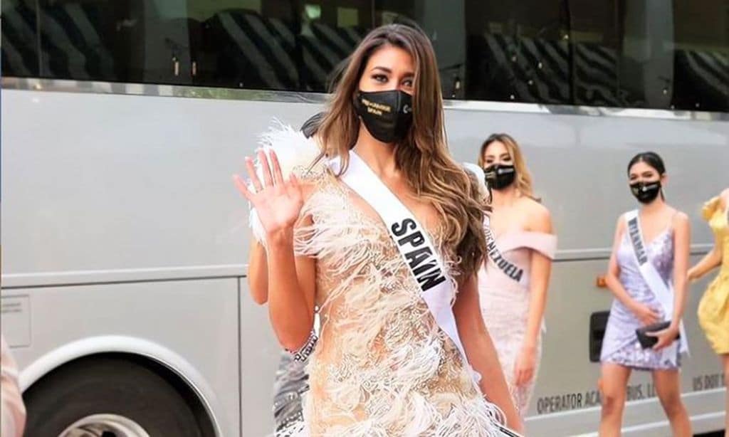 ¡Menudo ambientazo! Andrea Martínez nos muestra el backstage de la gala de Miss Universo 2021