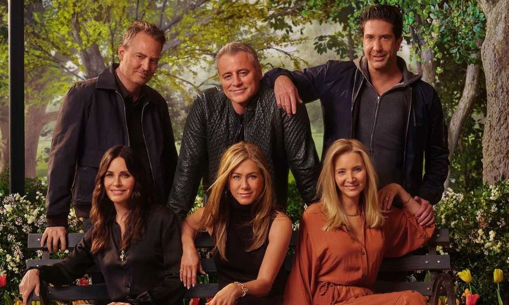Las primeras imágenes del reencuentro de 'Friends' dan pistas sobre qué pasará en el episodio especial