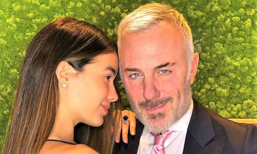 Gianluca Vacchi y Sharon Fonseca protagonizan una escena de telenovela con final inesperado