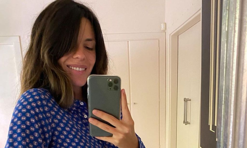 Laura Matamoros presume de tripita a las nueve semanas de embarazo