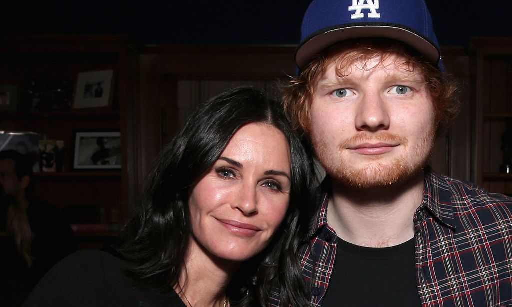 Ed Sheeran se reivindica como bailarín junto a Courteney Cox y la coreografía más conocida de 'Friends'