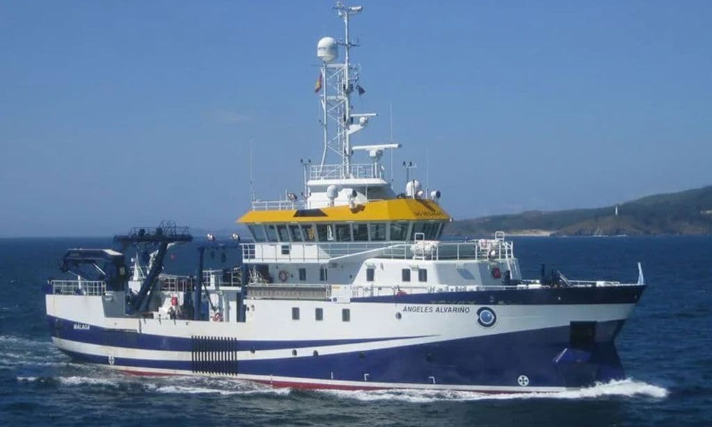 Así es cómo trabaja el buque 'Ángeles Alvariño' que ha encontrado a Olivia en aguas de Tenerife