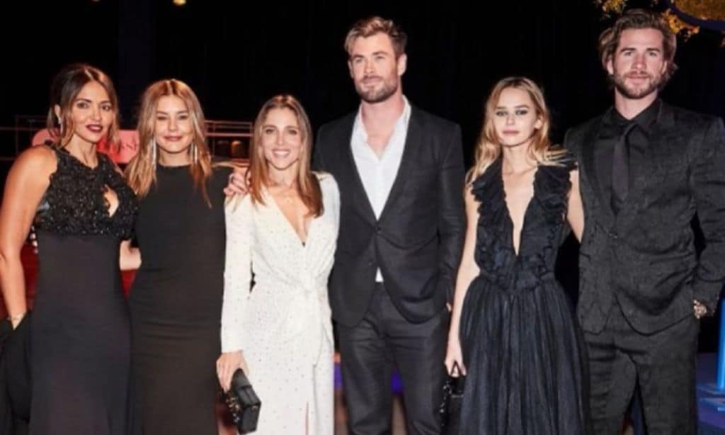 Elsa Pataky y Chris Hemsworth, cena solidaria en familia y una presentación en sociedad