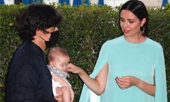¡Una mamá de cine! Dafne Fernández se lleva a sus hijos al Festival de Málaga y no se separa de ellos