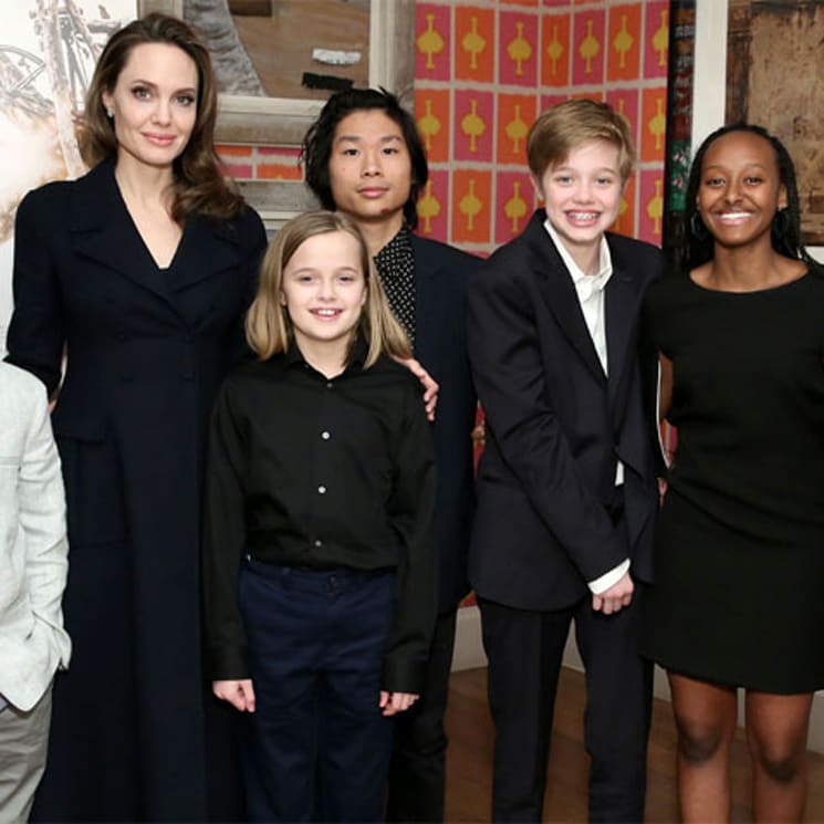 Angelina Jolie revela que tres de sus hijos quisieron testificar contra Brad Pitt en el proceso de custodia 