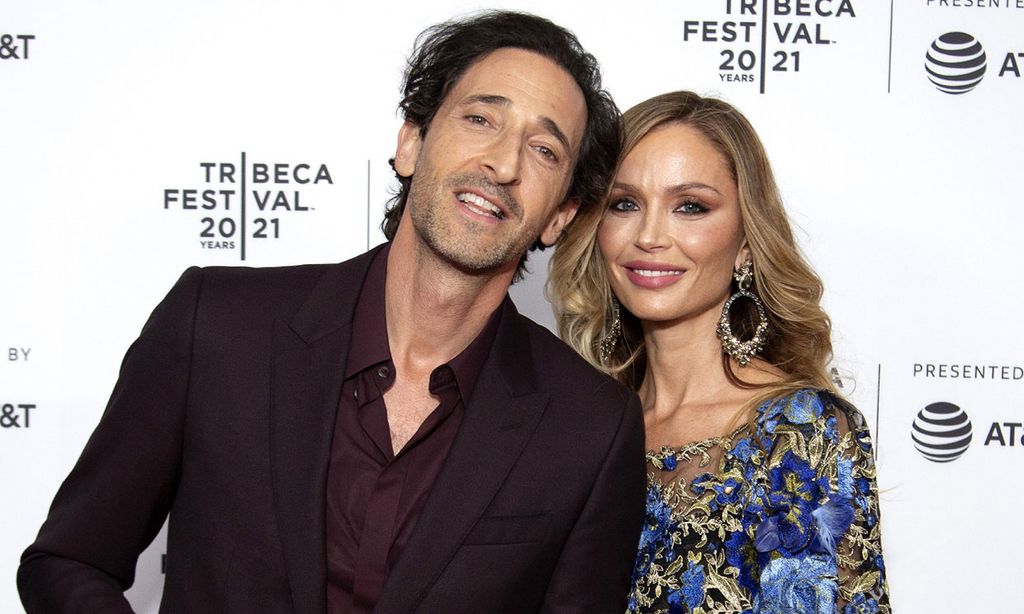 Adrien Brody y Georgina Chapman