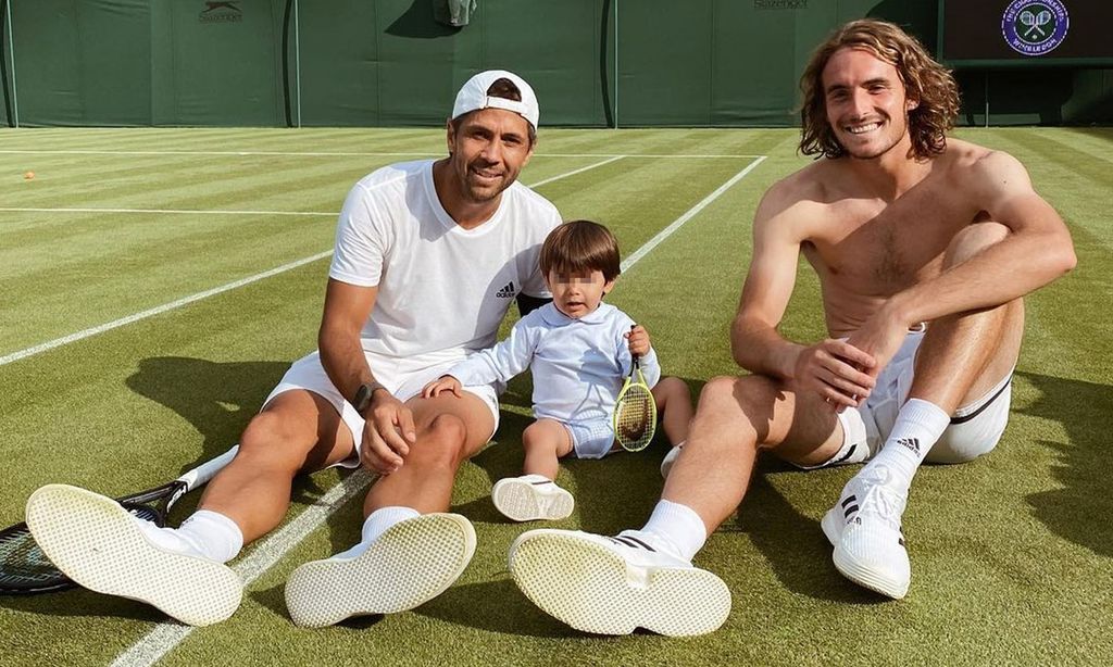 ¡De Roland Garros a Wimbledon! Miguel, el hijo de Ana Boyer y Fernando Verdasco, uno más en la pista