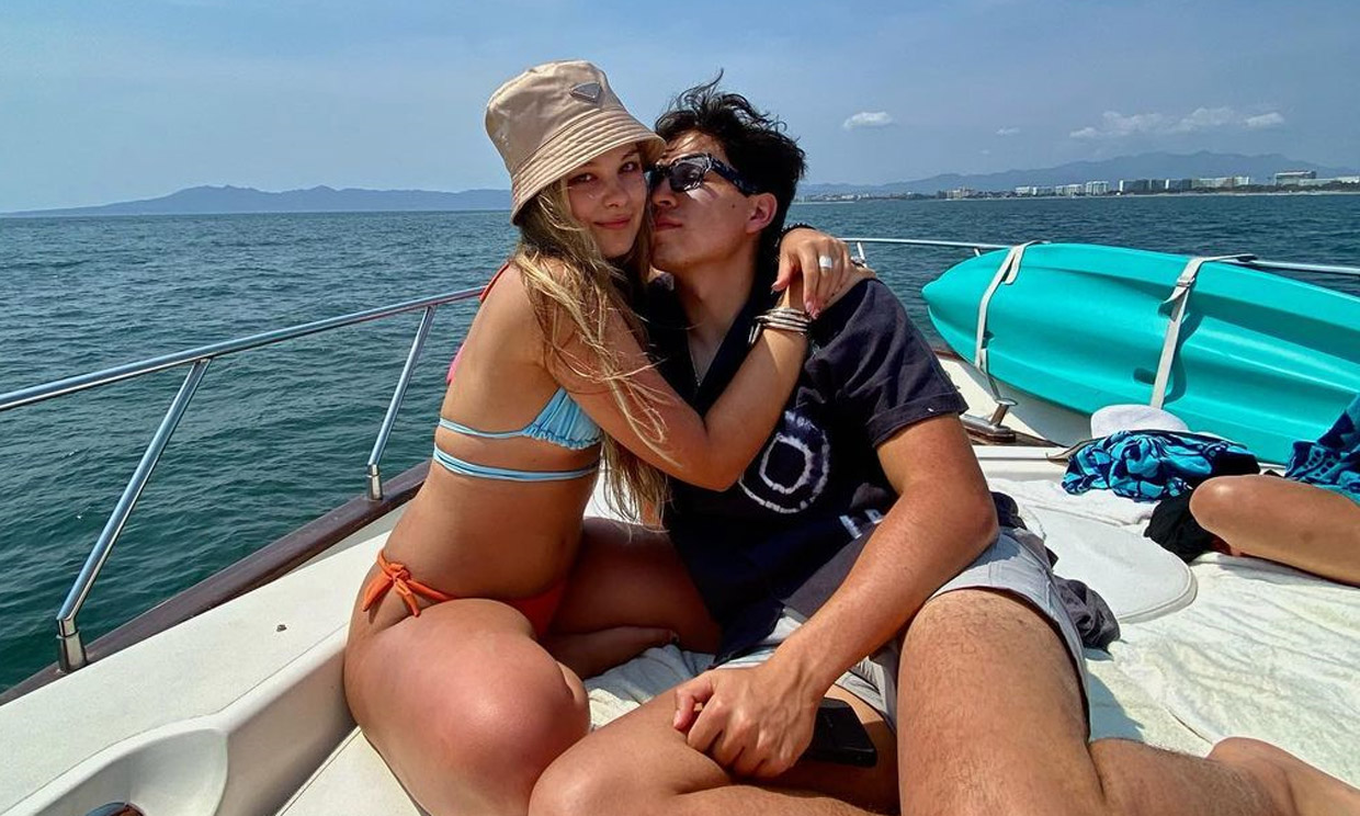 Manuela Sánchez se declara a su novio: 'Feliz cumple, te amo'