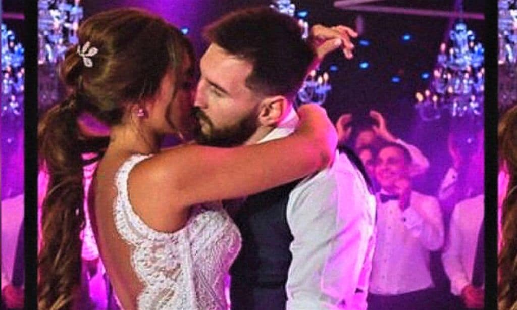 Antonela Roccuzzo comparte un vídeo con imágenes inéditas de su boda con Messi en su cuarto aniversario