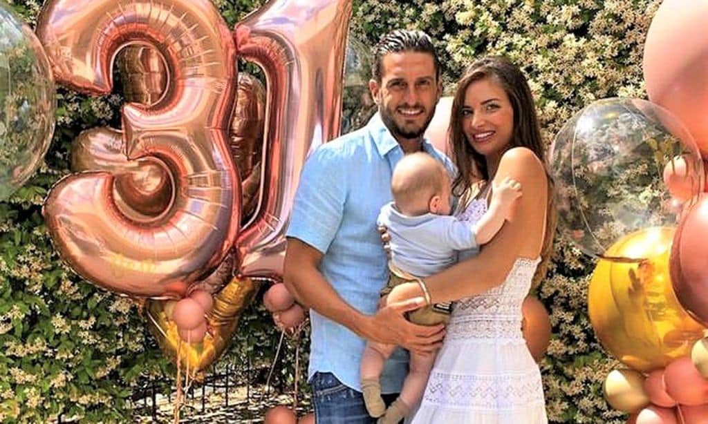 Descubre la bonita familia de Koke, el capitán de la Selección española