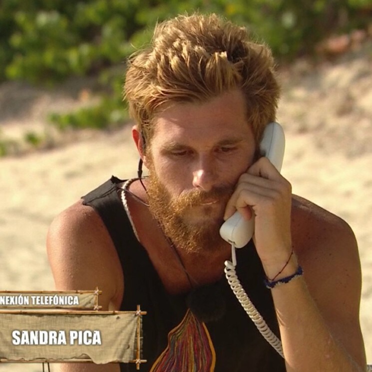 'Supervivientes': Tom hace la llamada a Sandra Pica y ella confirma que él le fue infiel 