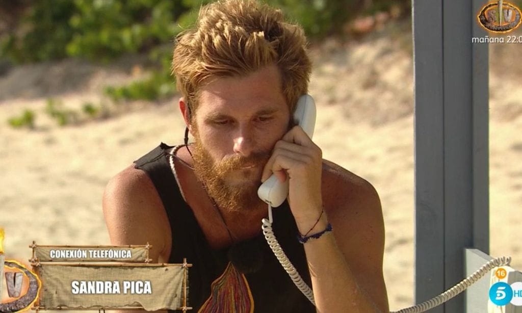 'Supervivientes': Tom hace la llamada a Sandra Pica y ella confirma que él le fue infiel