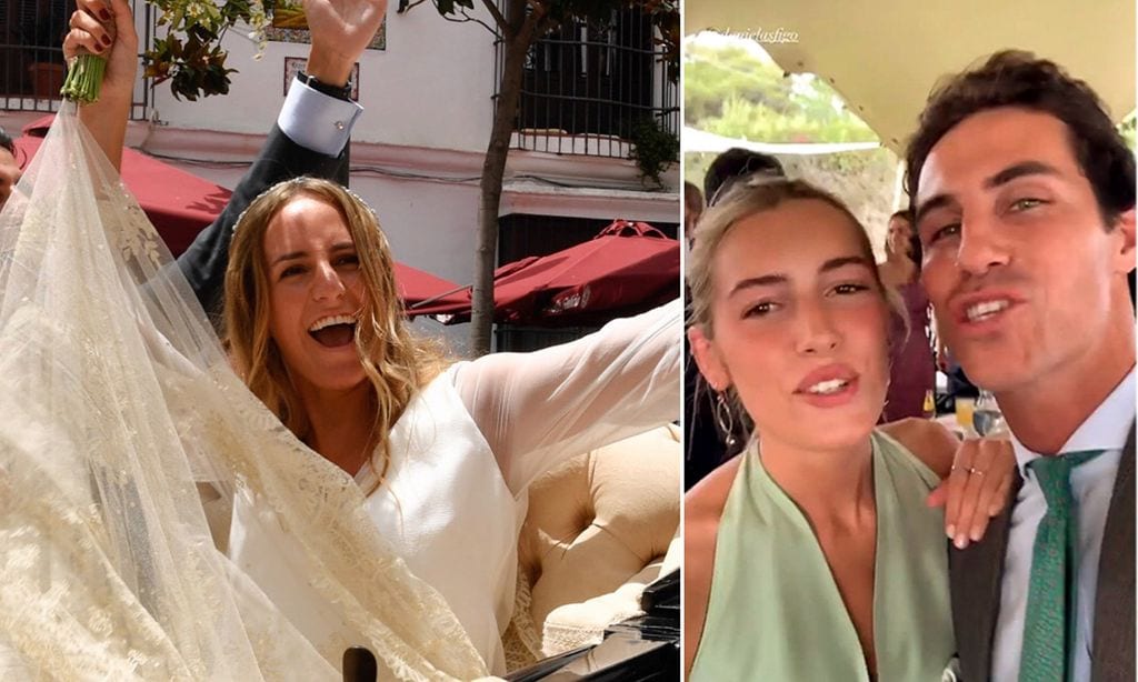 Beltrán Lozano y Daniela Figo muestran la divertida fiesta de la boda de Ymelda Bilbao y Borja Mesa Jareño