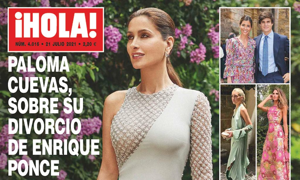 Declaraciones de Paloma Cuevas sobre su inminente divorcio en la revista ¡HOLA! de esta semana