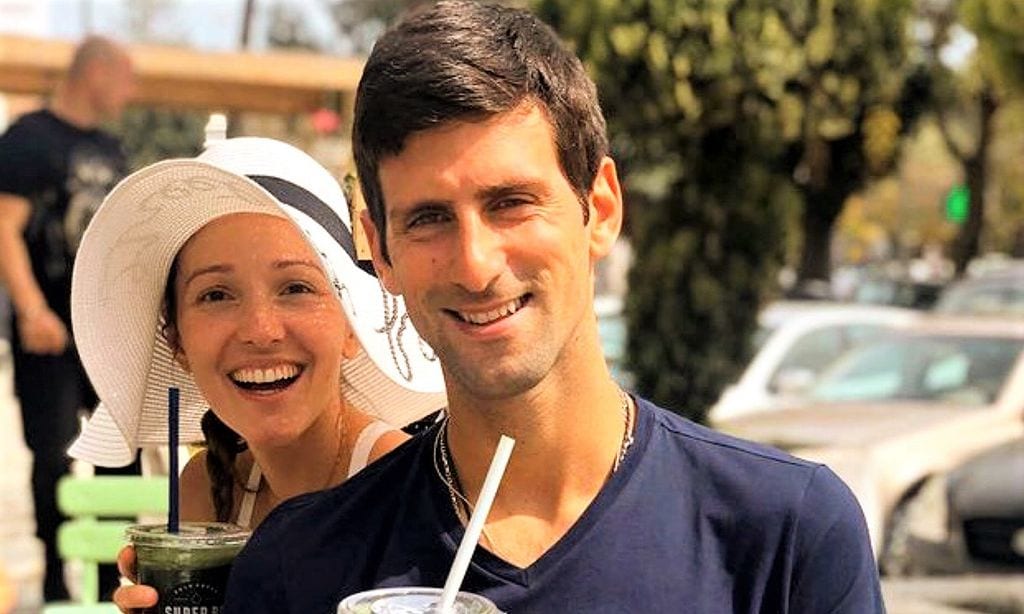 ¡Bailando salsa o haciendo ganchillo! Jelena Djokovic muestra las facetas más divertidas del tenista serbio