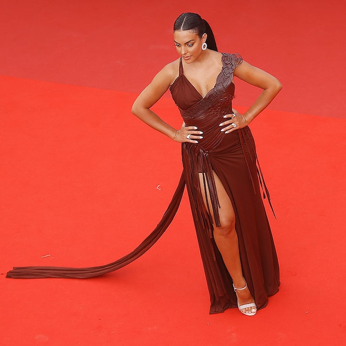  Georgina Rodríguez cambia las aguas del Mediterráneo por la alfombra roja de Cannes
