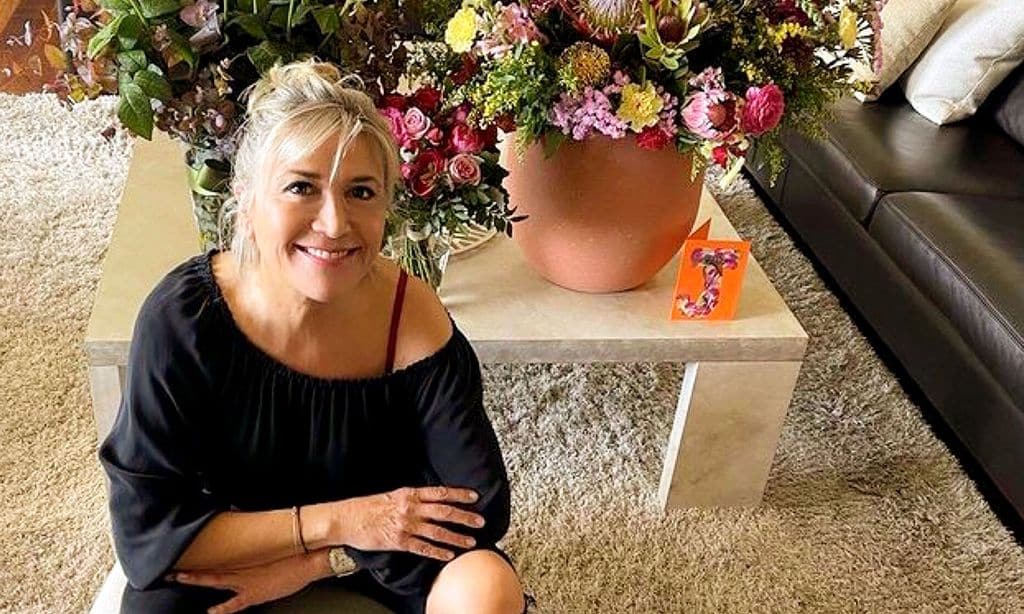 Con fuerza y llena de optimismo, así afronta Julia Otero su última sesión de quimioterapia
