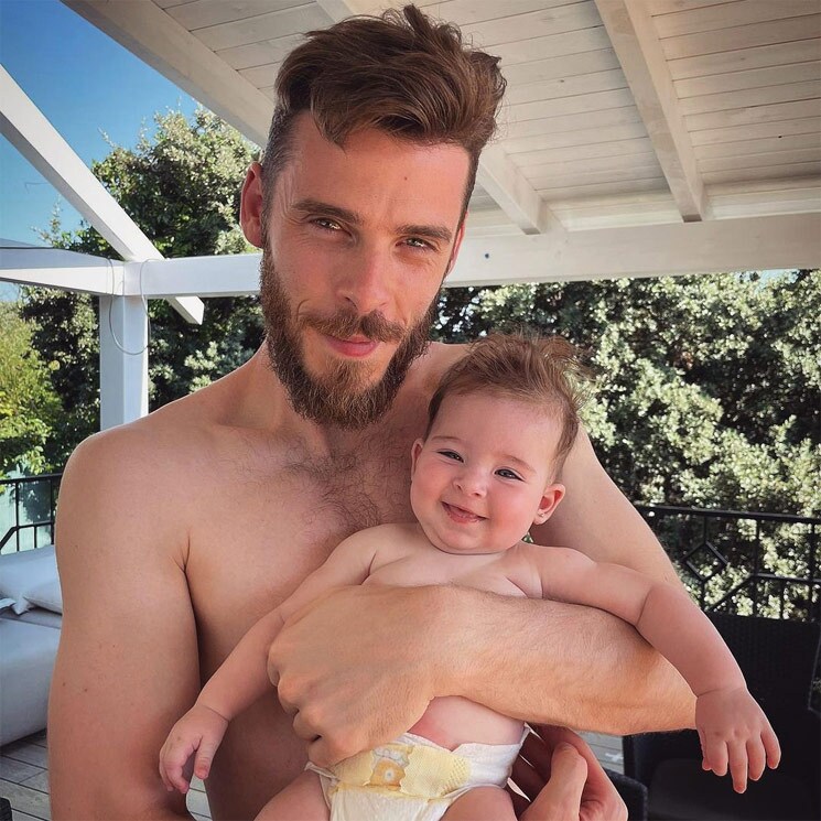 David de Gea presume de hija y todos opinan lo mismo: ¡son iguales!