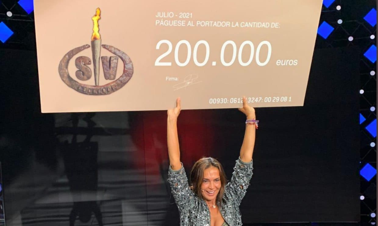 Olga Moreno, ganadora de 'Supervivientes 2021'