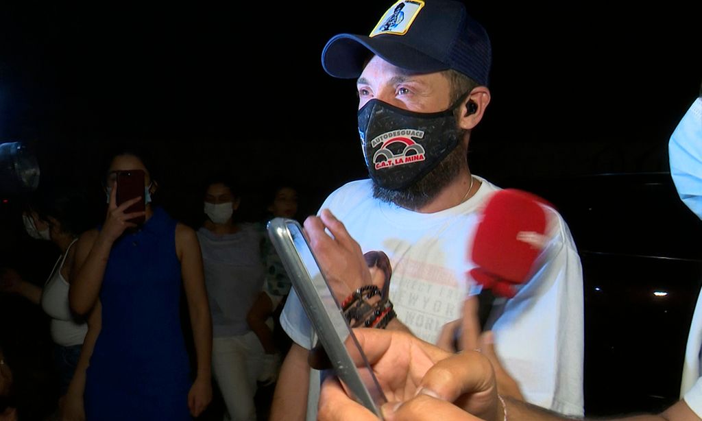 Las primeras palabras de un emocionado Antonio David tras la victoria de Olga Moreno en 'Supervivientes'