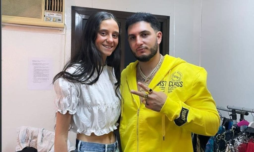 Omar Montes y Victoria de Marichalar protagonizan un curioso encuentro ¡a ritmo de reguetón!