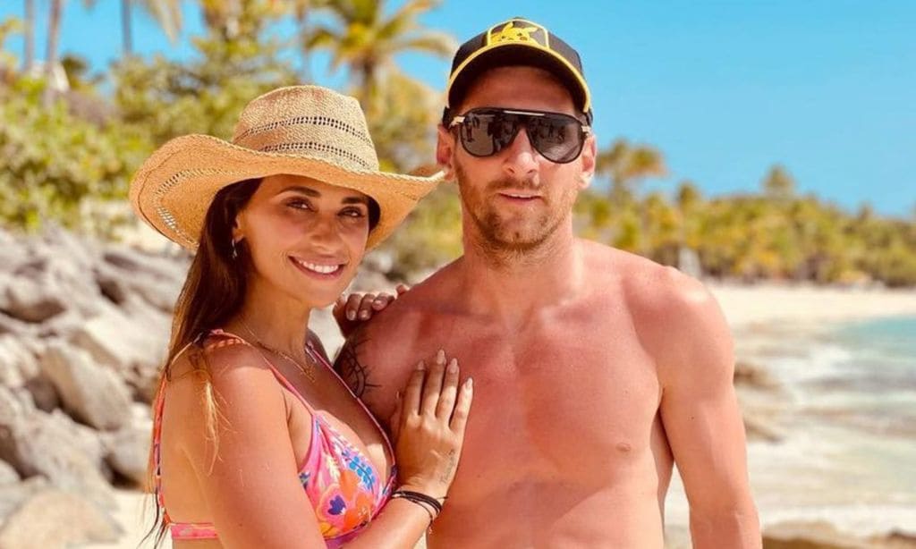 El romántico y refrescante vídeo de Leo Messi y Antonela Roccuzzo bajo el agua que está arrasando