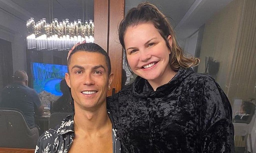 Katia Aveiro y Cristiano Ronaldo