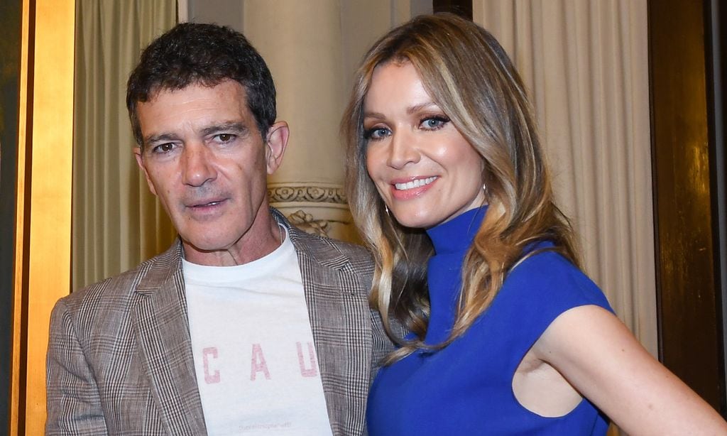 Antonio Banderas y Nicole Kimpel