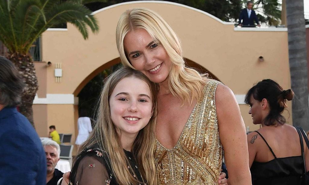 Valeria Mazza y su hija Taína