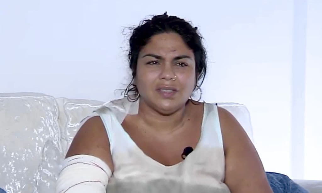 Saray Montoya, exconcursante de 'Supervivientes', denuncia haber sido apuñalada por unos familiares