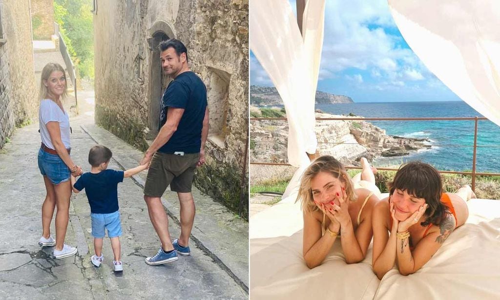 ¿Playa, montaña o ciudad? Así están pasando nuestras 'celebrities' sus vacaciones