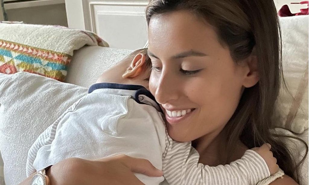 Ana Boyer cede todo el protagonismo a Mateo en su última foto