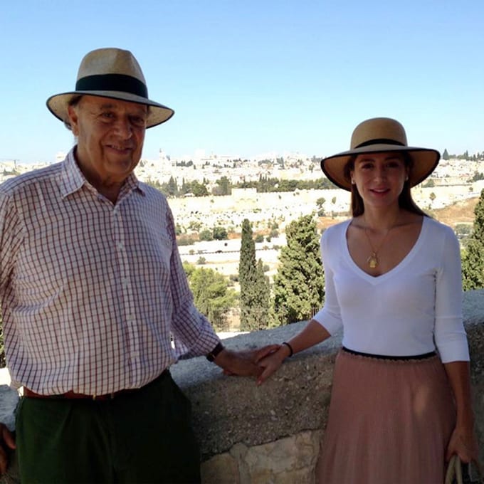 Tamara Falcó recuerda el 'maravilloso' viaje que hizo a Jerusalén con su 'mayor fan', su padre