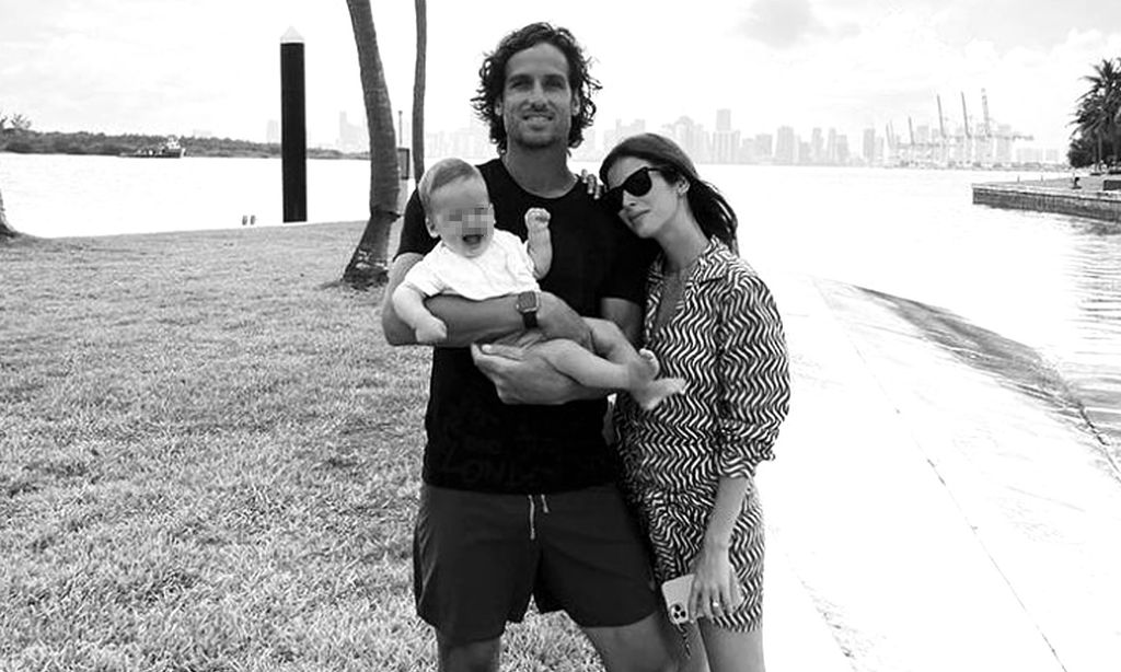 Sandra Gago y Feliciano López, vacaciones en Miami con su pequeño Darío: 'La familia es lo primero'