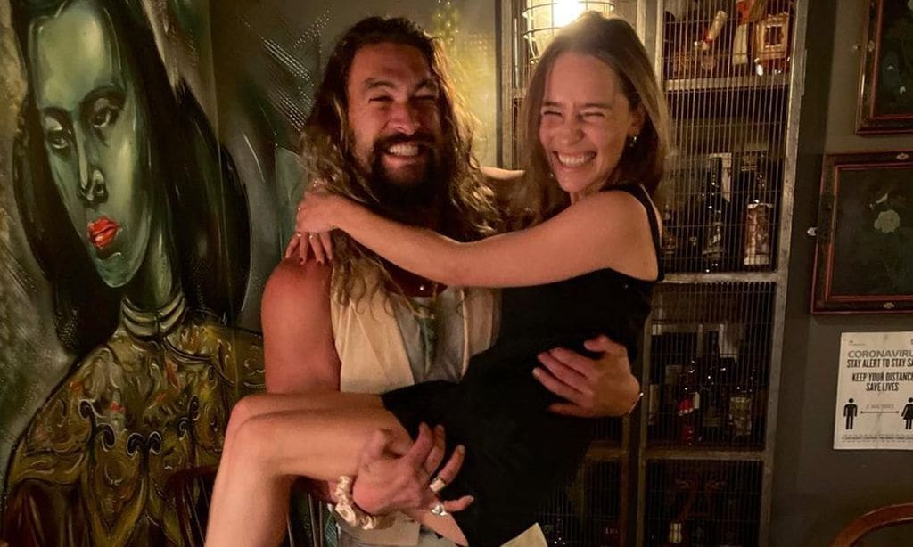 Emilia Clarke y Jason Momoa, el reencuentro de 'Juego de Tronos' que ha revolucionado a sus fans