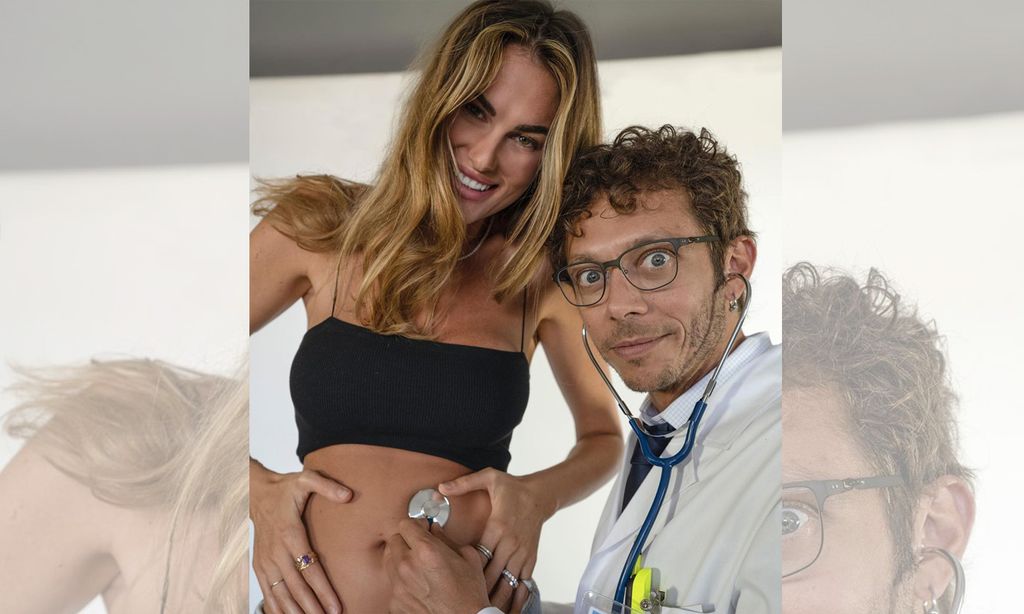 Tras su retirada, Valentino Rossi anuncia con estas divertidas fotografías que será padre por primera vez