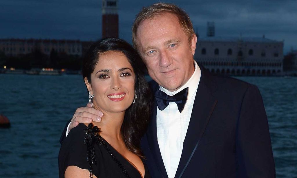 La excelente relación de Salma Hayek con el hijo 'secreto' de Francois-Henri Pinault y Linda Evangelista