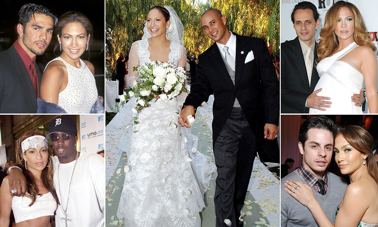 Los amores de Jennifer Lopez: recordamos una a una todas sus parejas