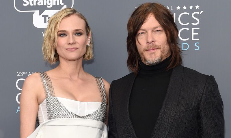 Diane Kruger y Norman Reedus